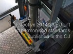 Directive 2014 33 EU Lift  List harmonised standards published in the OJ