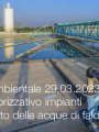 Interpello ambientale 29 03 2023 Regime autorizzativo impianti di trattamento delle acque di falda
