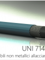 UNI 7140 2019 Tubi flessibili non metallici allacciamento gas